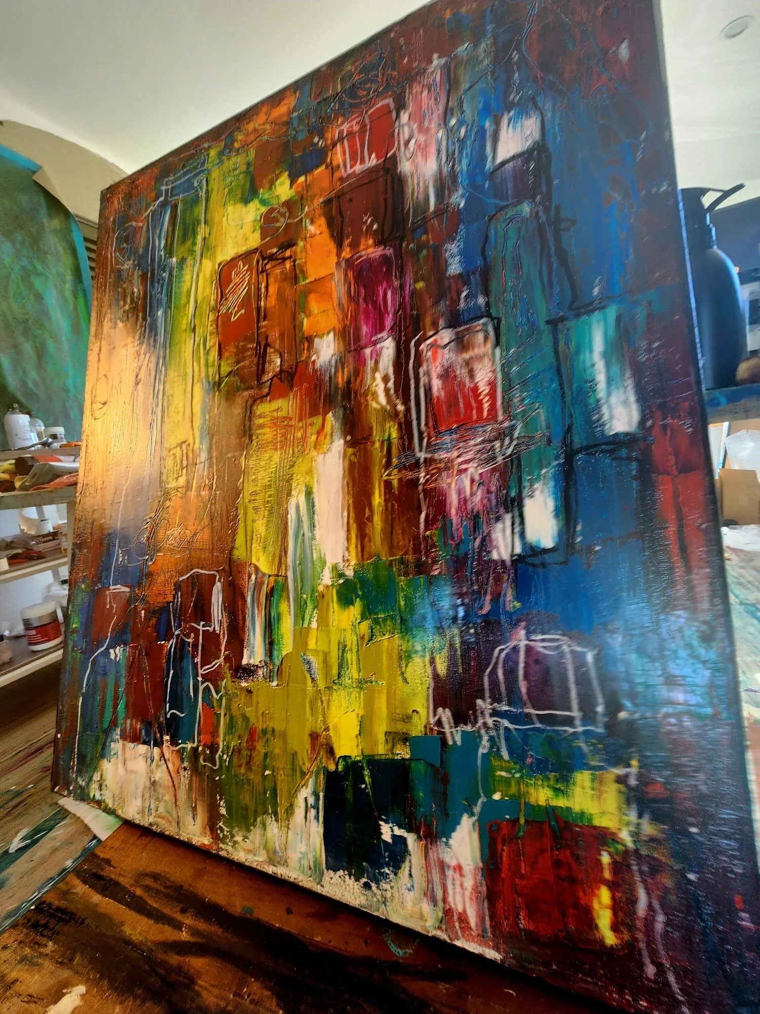 Portals B _painting in studio2.jpeg