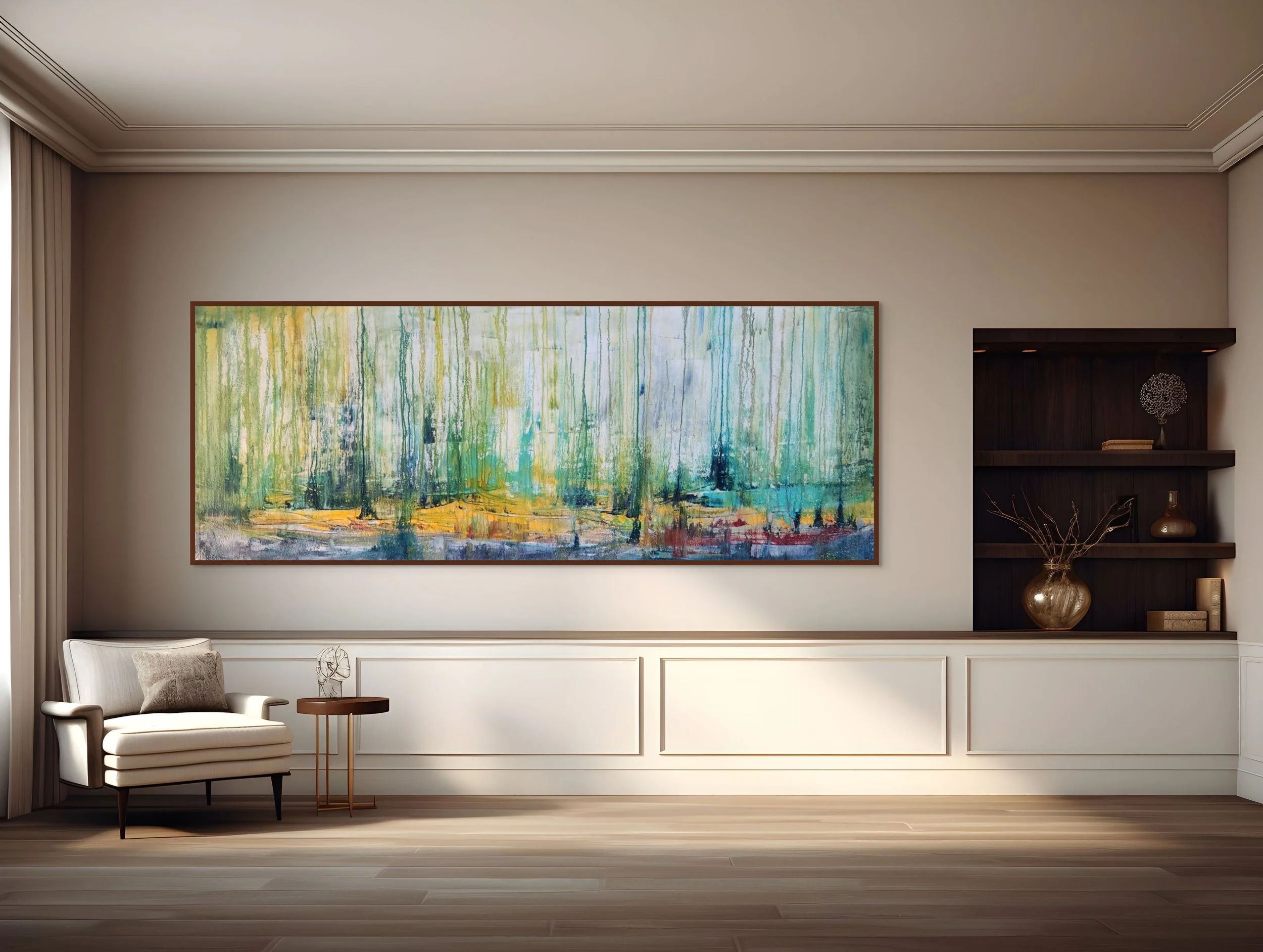 "Residue & Intervals" ( InSitu - Minimal Living Room))