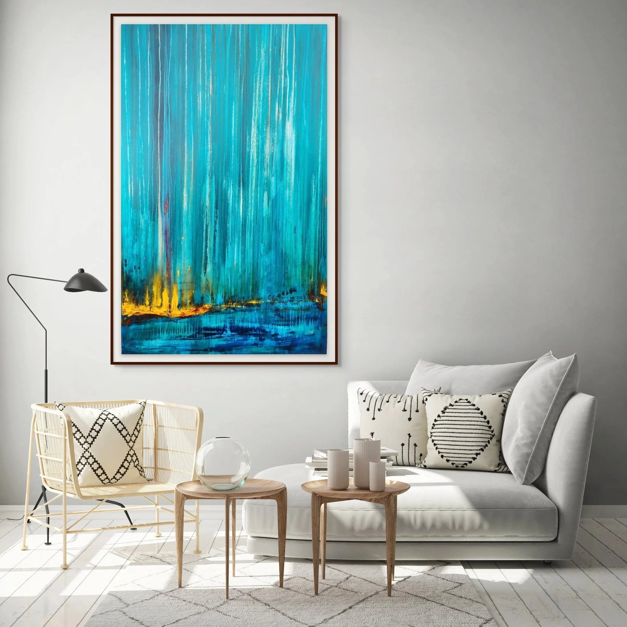 modern art for interior design