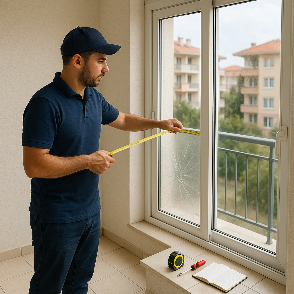 Cam Balkon Tamir ve Bakım İçin Yerinde Keşif Hizmeti