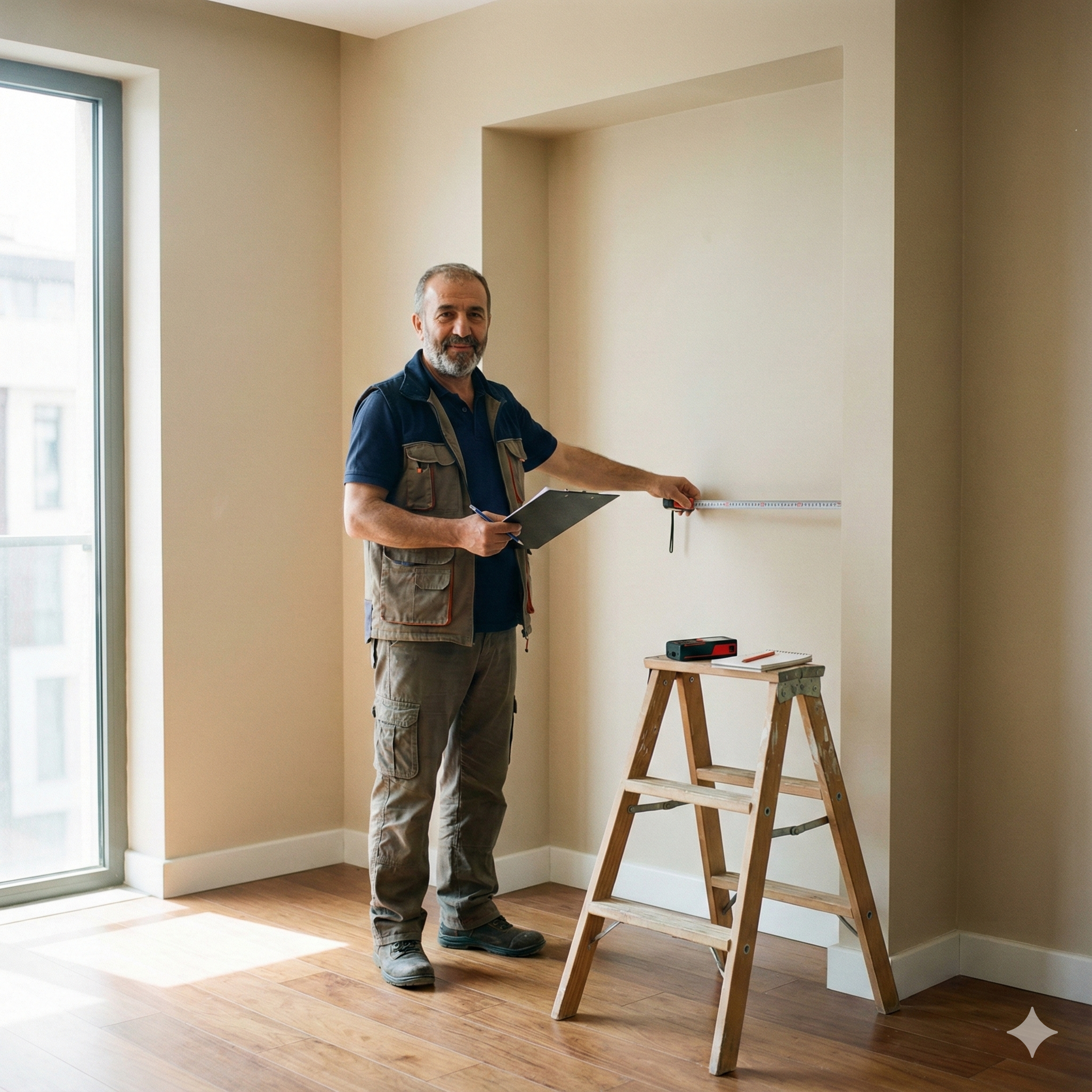 Özel Dolap ve Raf İmalatı İçin Yerinde Keşif Hizmeti