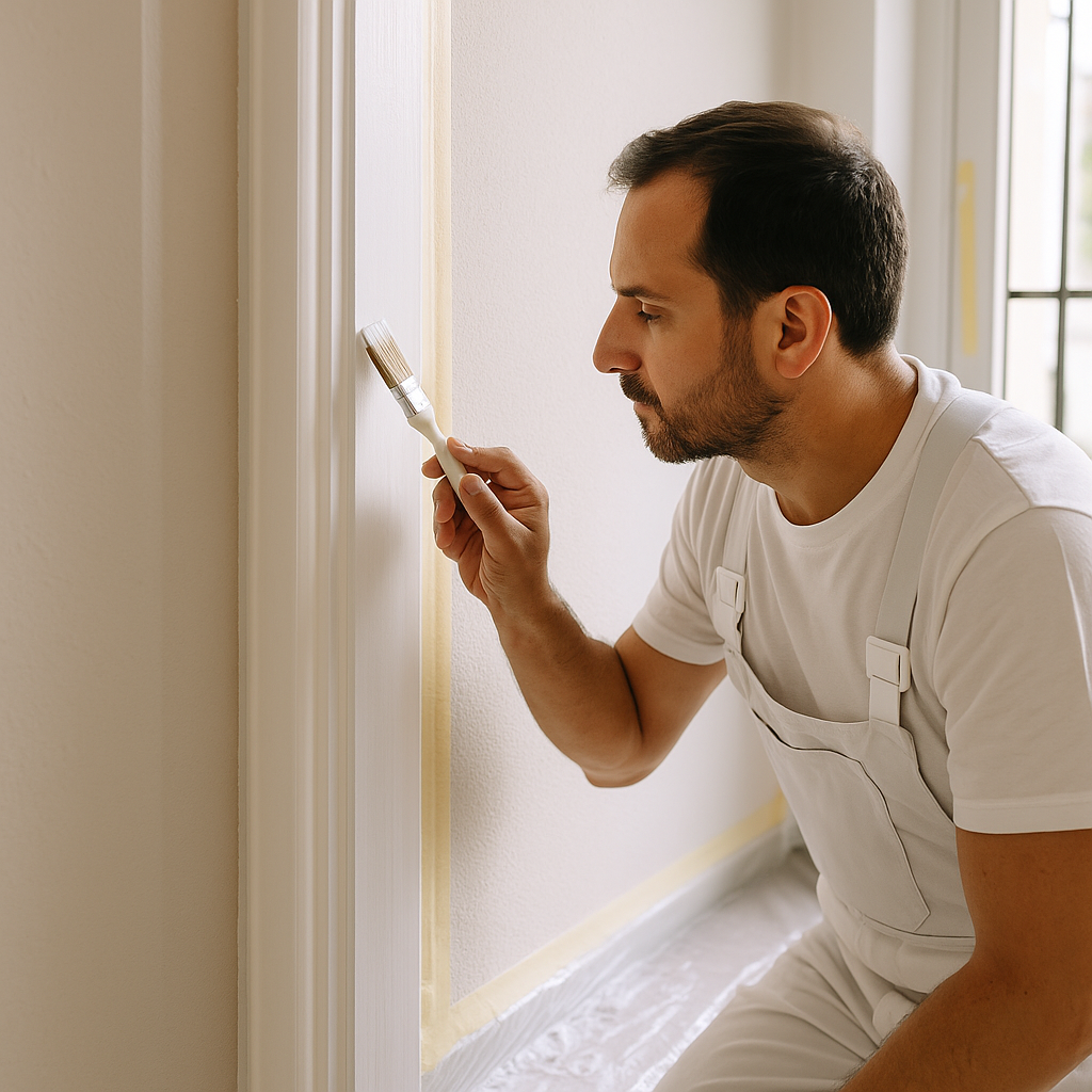 Kapı ve Pencere Kasası Boyama Hizmeti