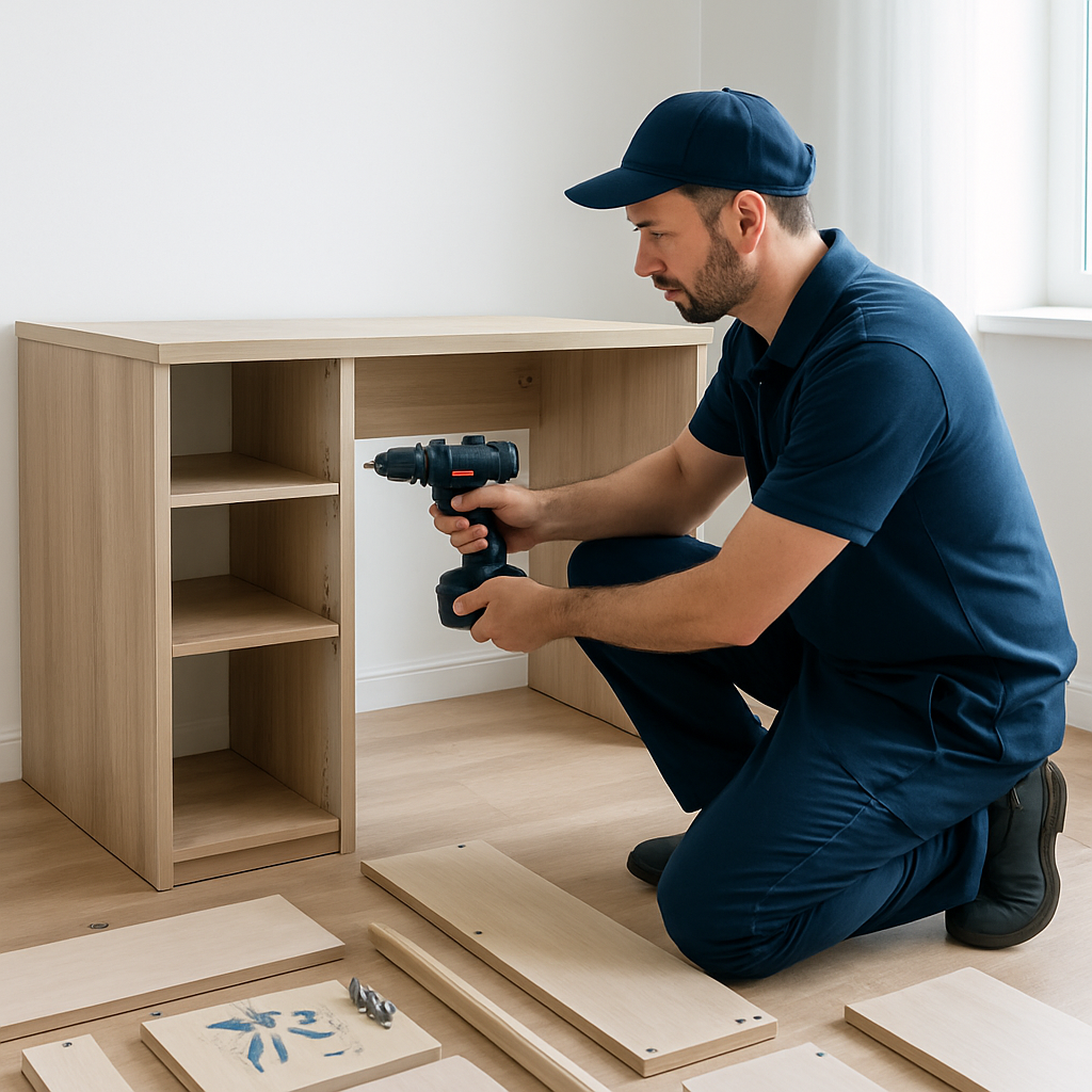 Çalışma Masası ve Kitaplık Montaj Hizmeti