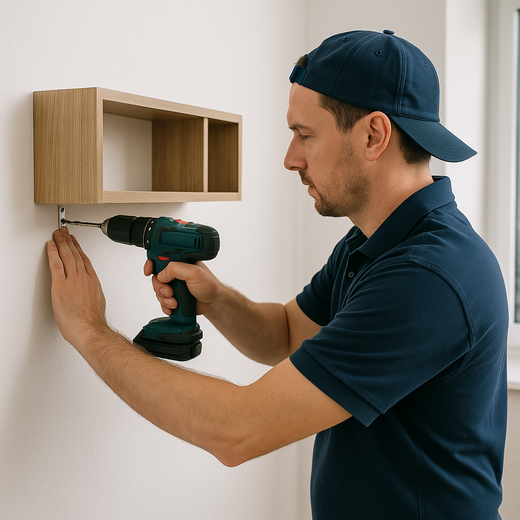 Raf ve Askılık Montaj Hizmeti (Duvar Üstü Küçük Mobilyalar)