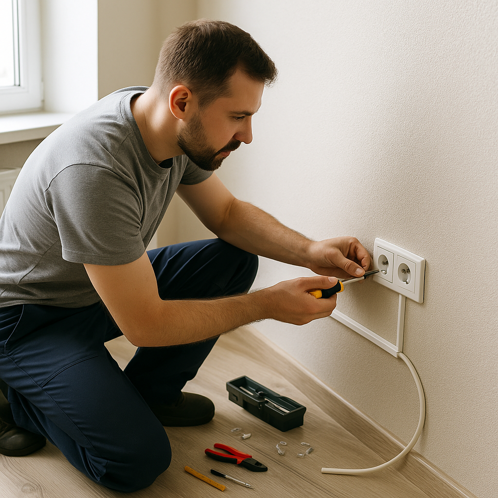 Ek Priz ve Yeni Elektrik Hattı Çekme Hizmeti