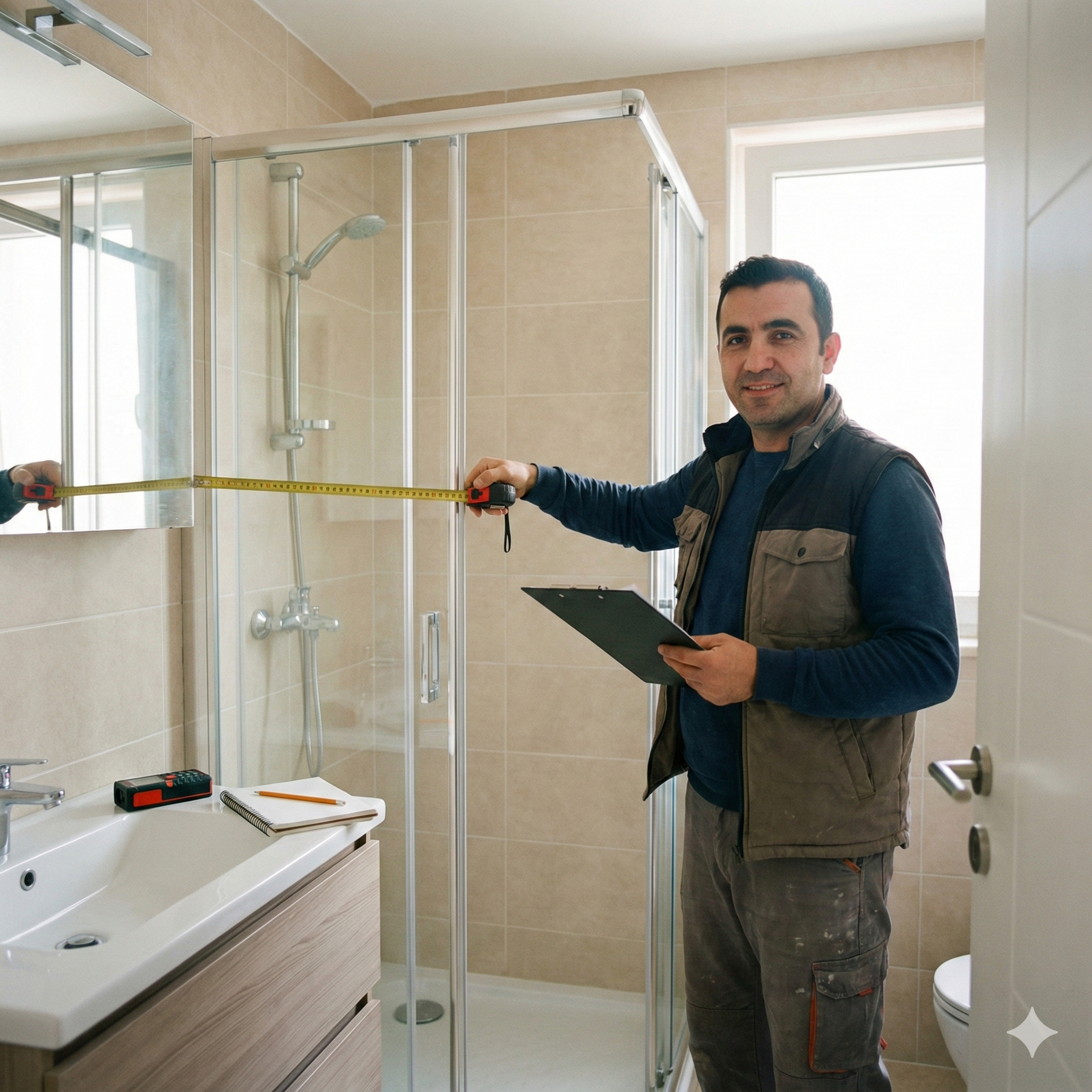 Banyo Komple Tadilat İçin Yerinde Keşif Hizmeti