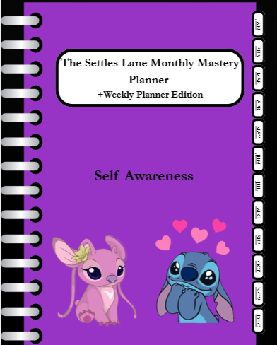 Monthly Mastery Planner  +Weekly Planner Edition