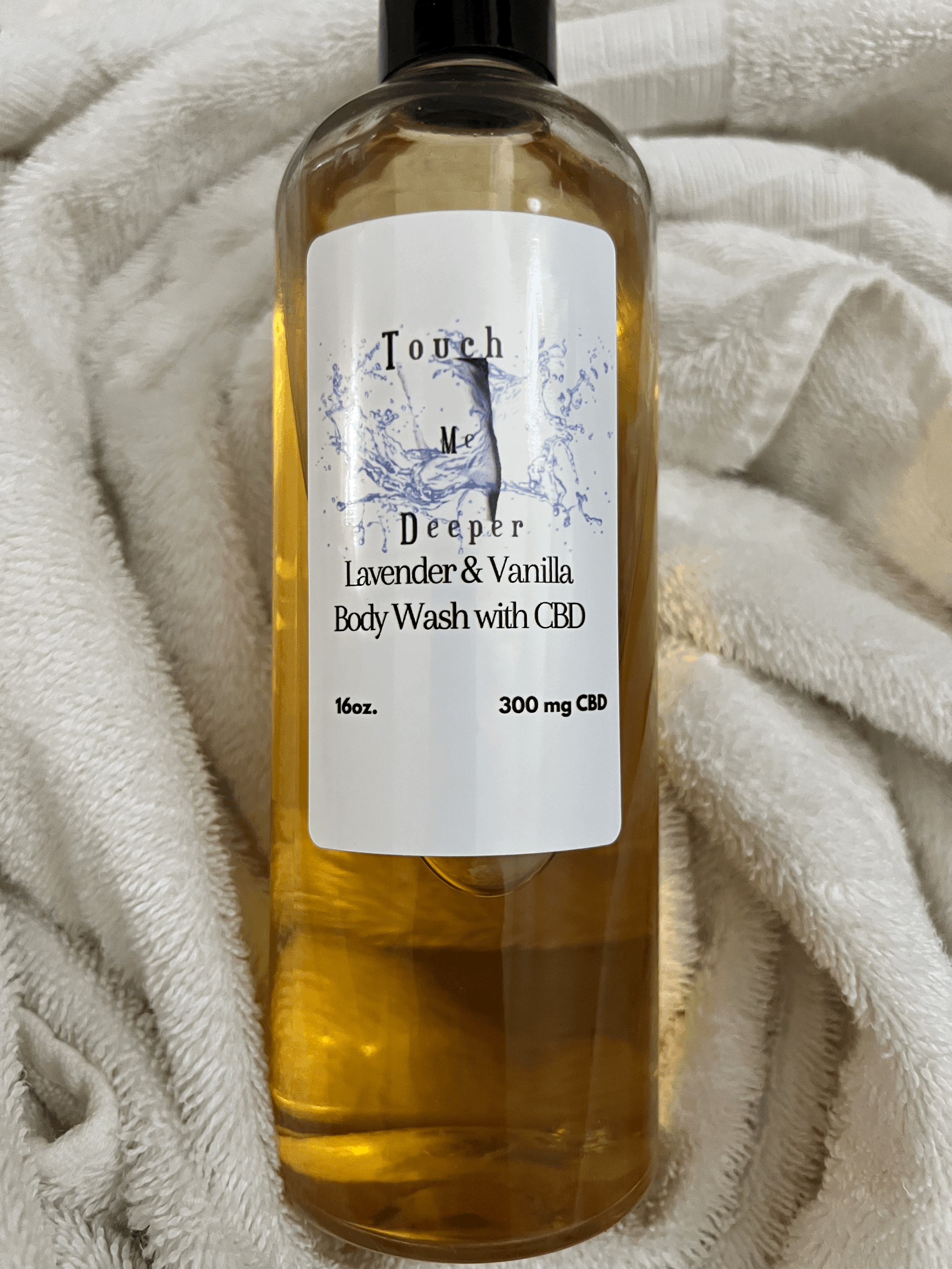 16oz. Lavender Vanilla Body Wash 300mg CBD