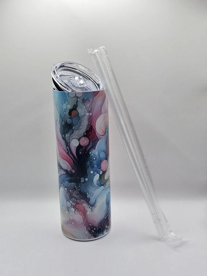 20oz BARGAIN METAL TUMBLER