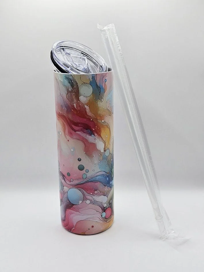 20oz BARGAIN METAL TUMBLER