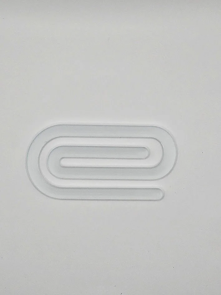 4x2 ACRYLIC PAPER CLIP