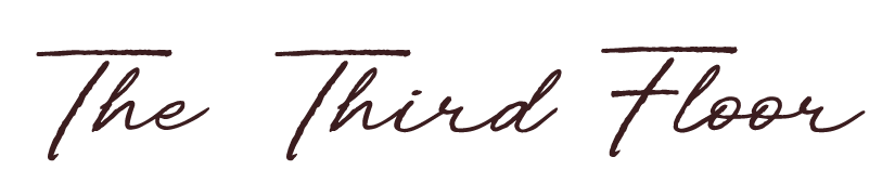 Text reads "The Third Floor" in a cursive font.