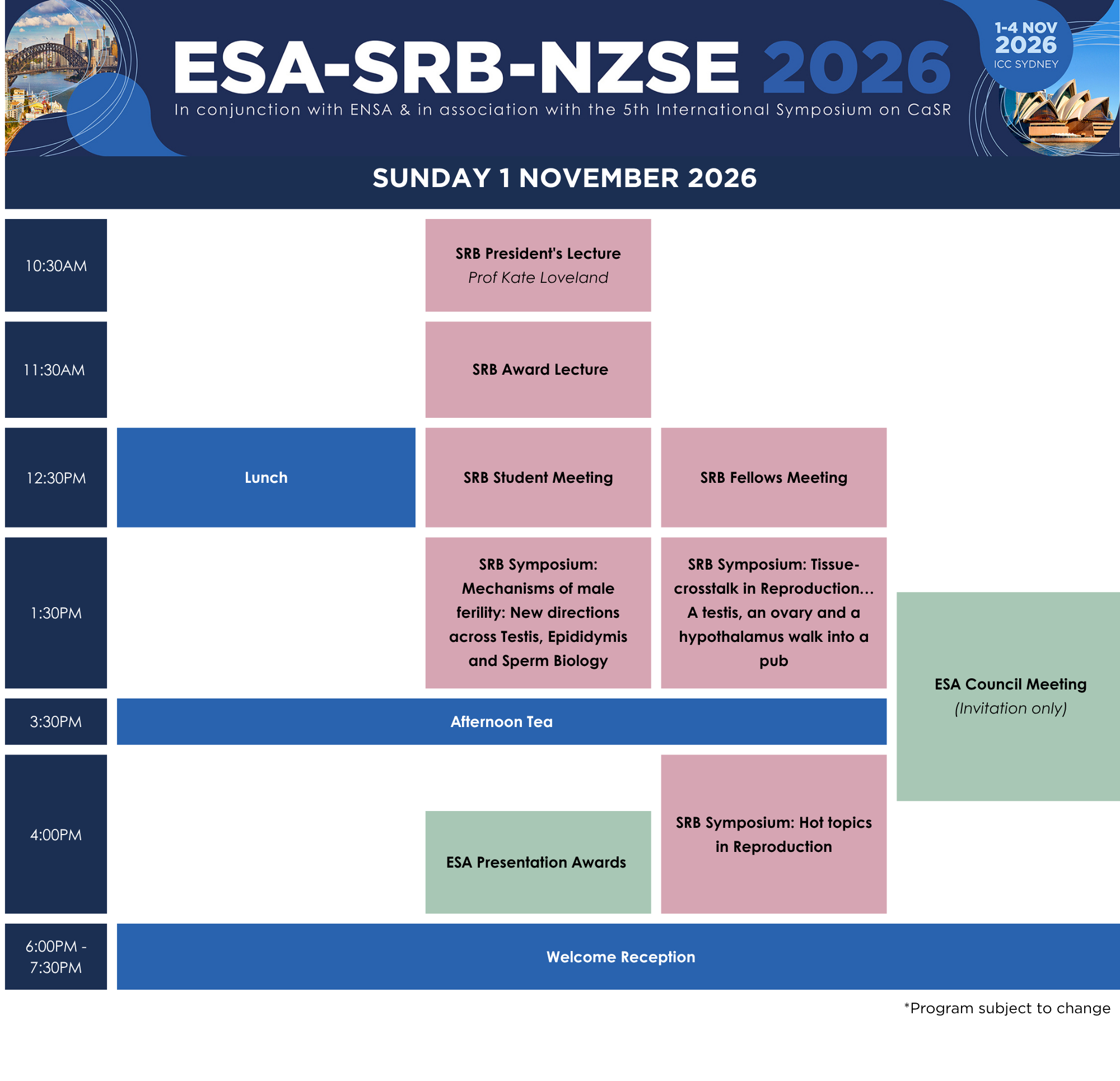 Sunday Program