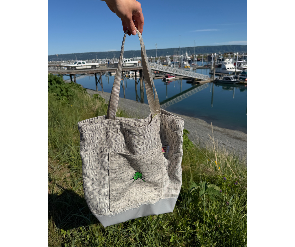 Handmade Travel Bag:  Driftwood