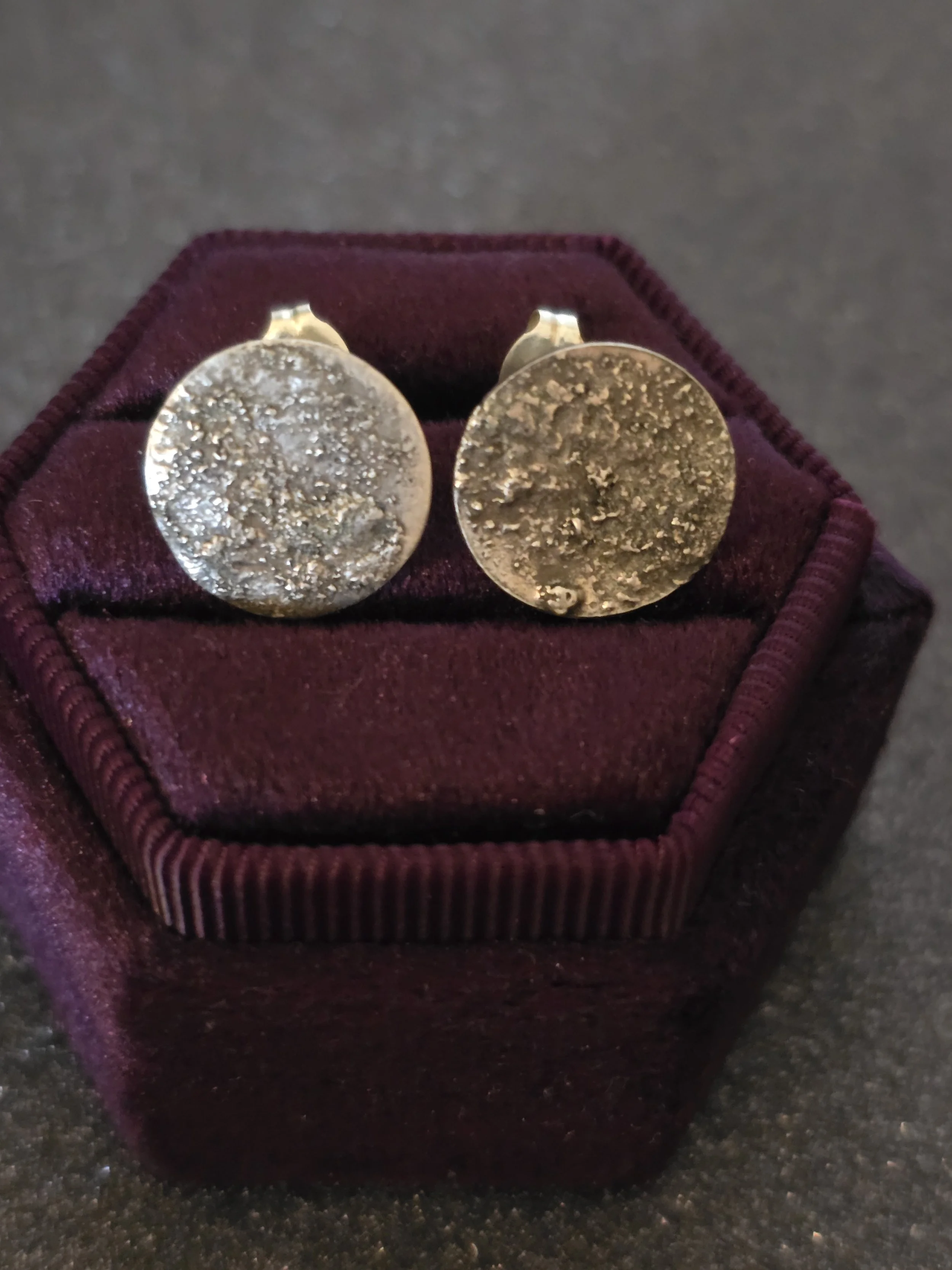 Moon Stud Earrings