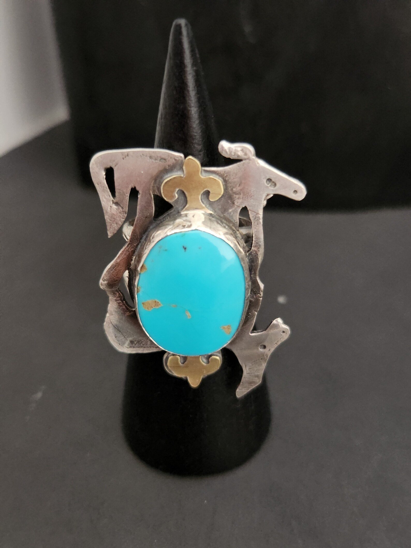 Kazakhstan turquoise ring