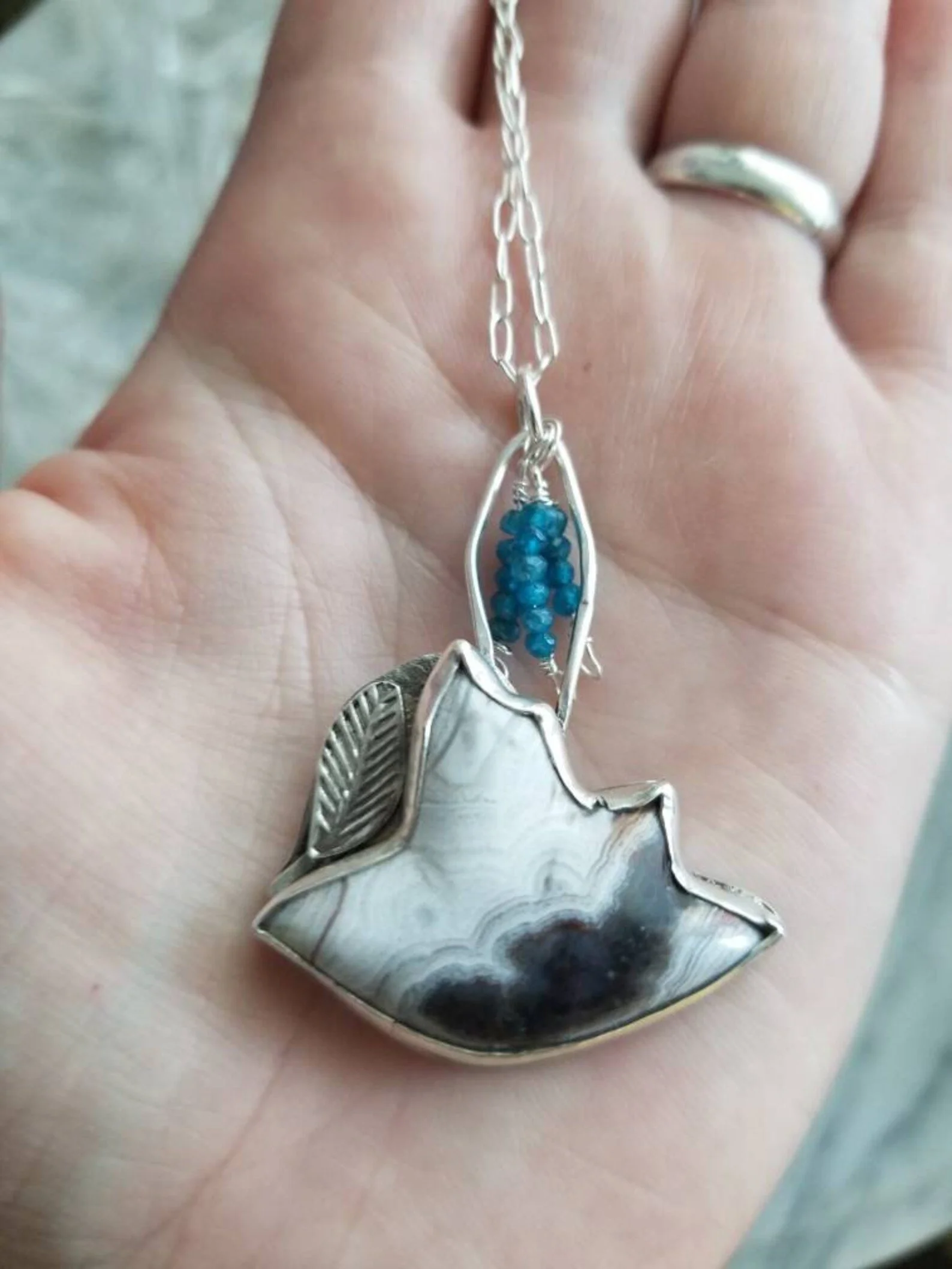 Crystal Bird Pendant