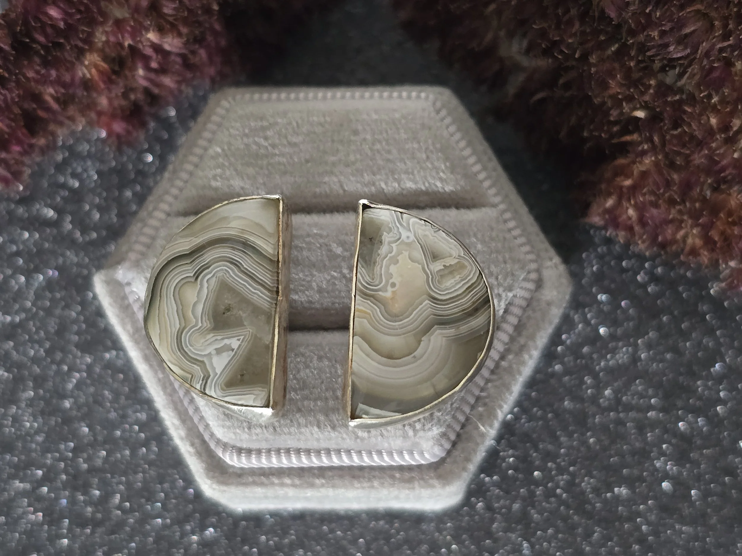 crazy lace agate split moon silver ring #2 2.jpg