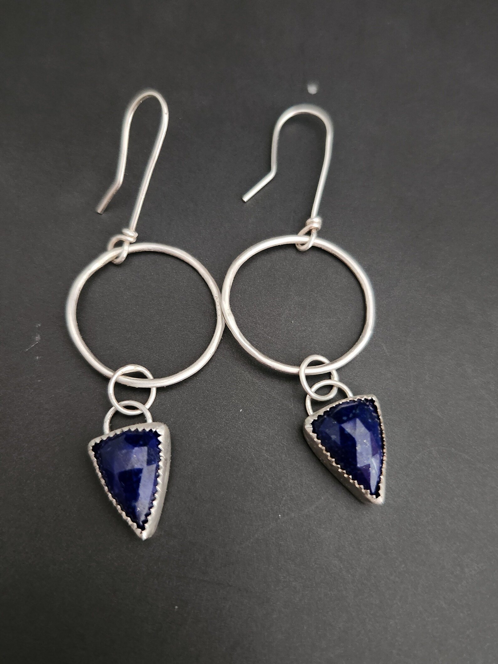 Blue Artisan Earrings
