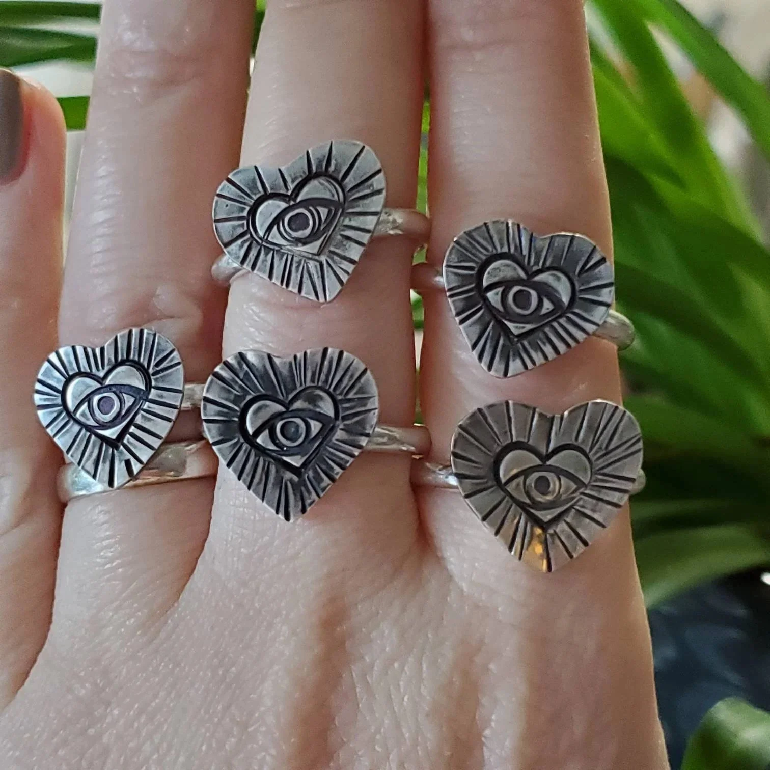 Soul Eye Silver Rings