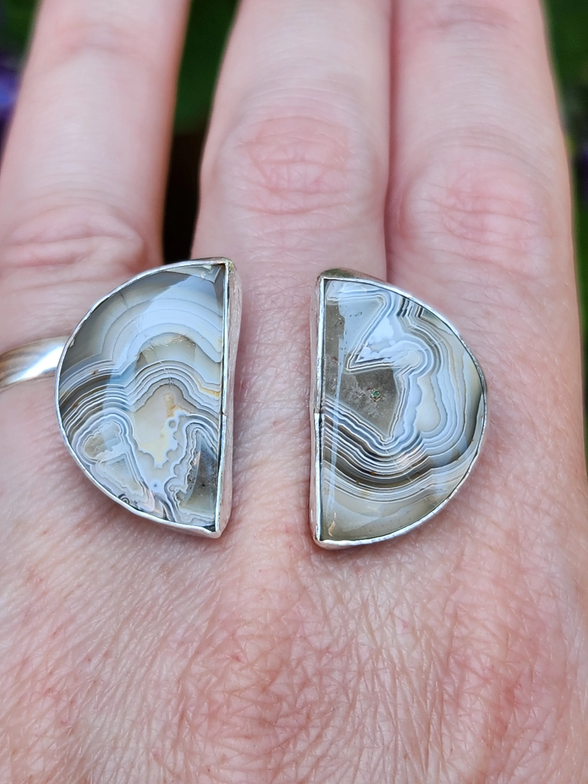 Size 9 crazy lace agate split moon silver ring 1.jpg