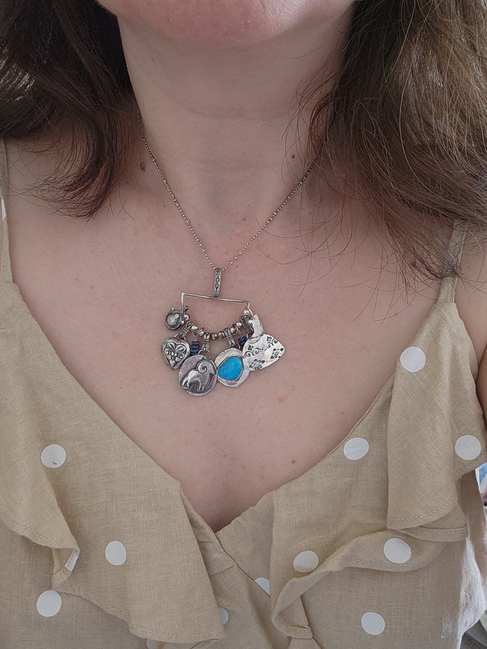 Kazakhstan Charm Pendant