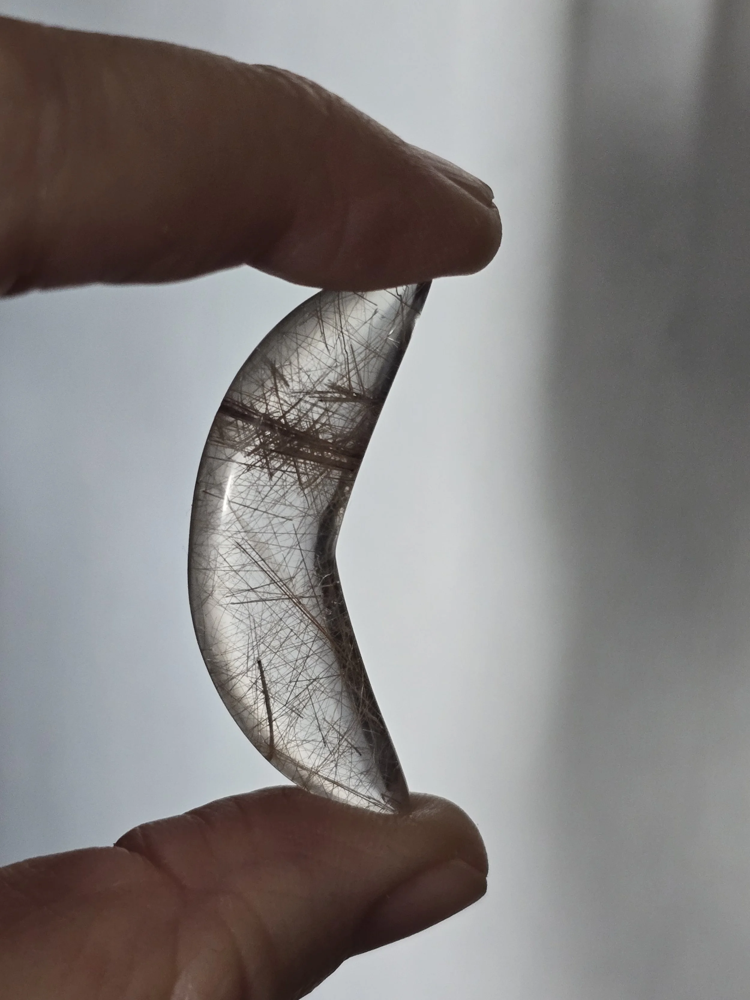 Custom made silver crescent moon ring-rutilated quartz 8.jpg