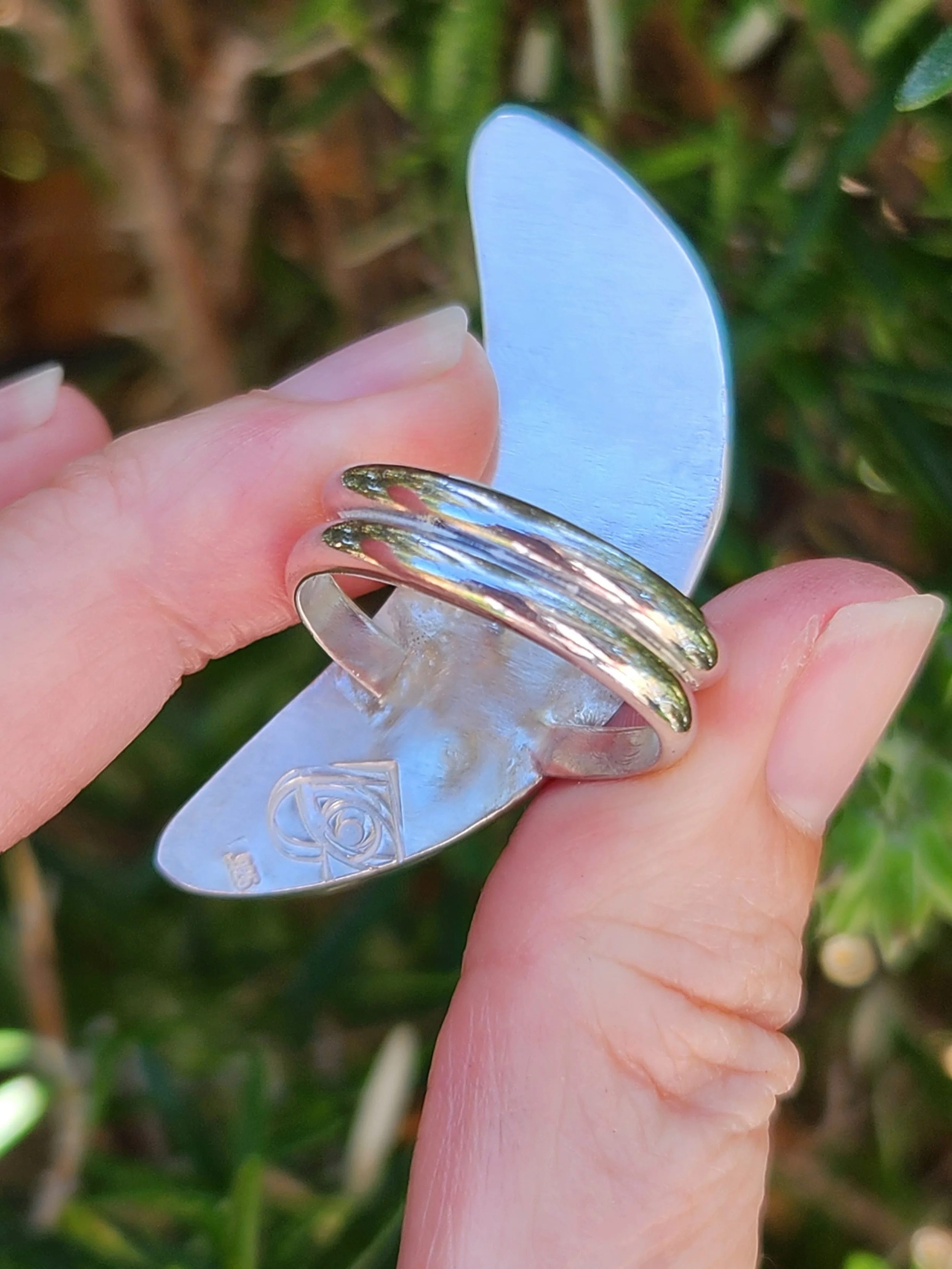 Custom made silver crescent moon ring 4.jpg (Copy)