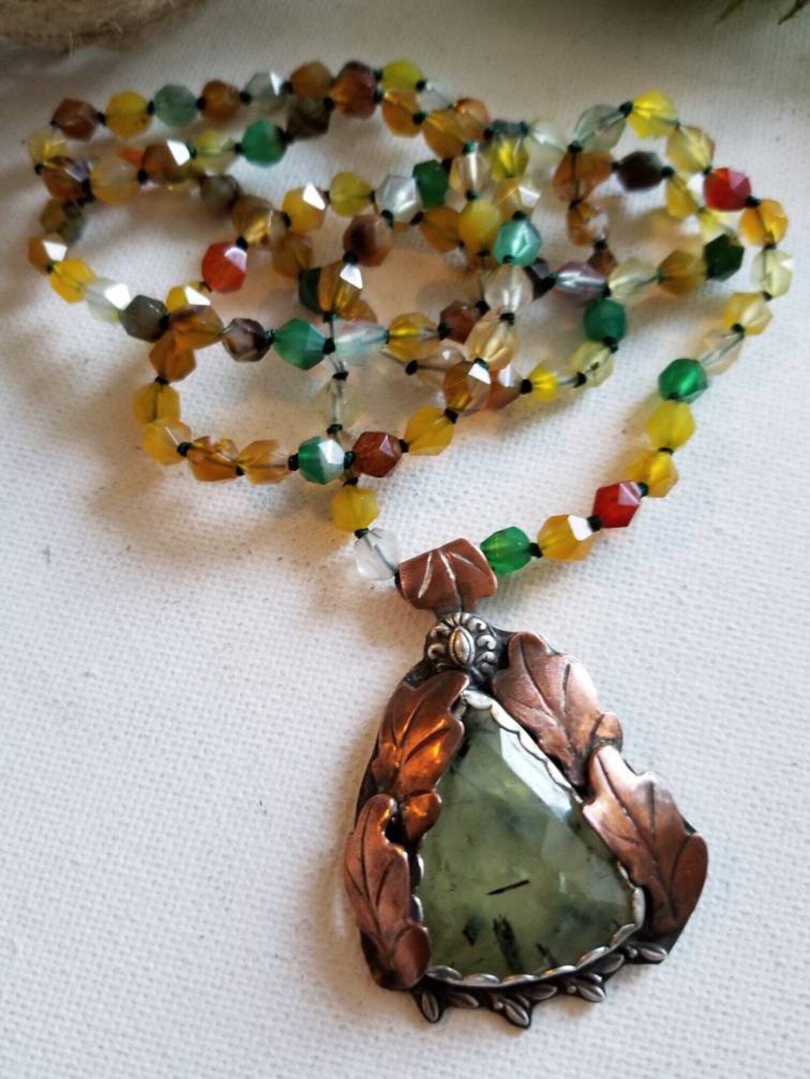 Prehnite Necklace