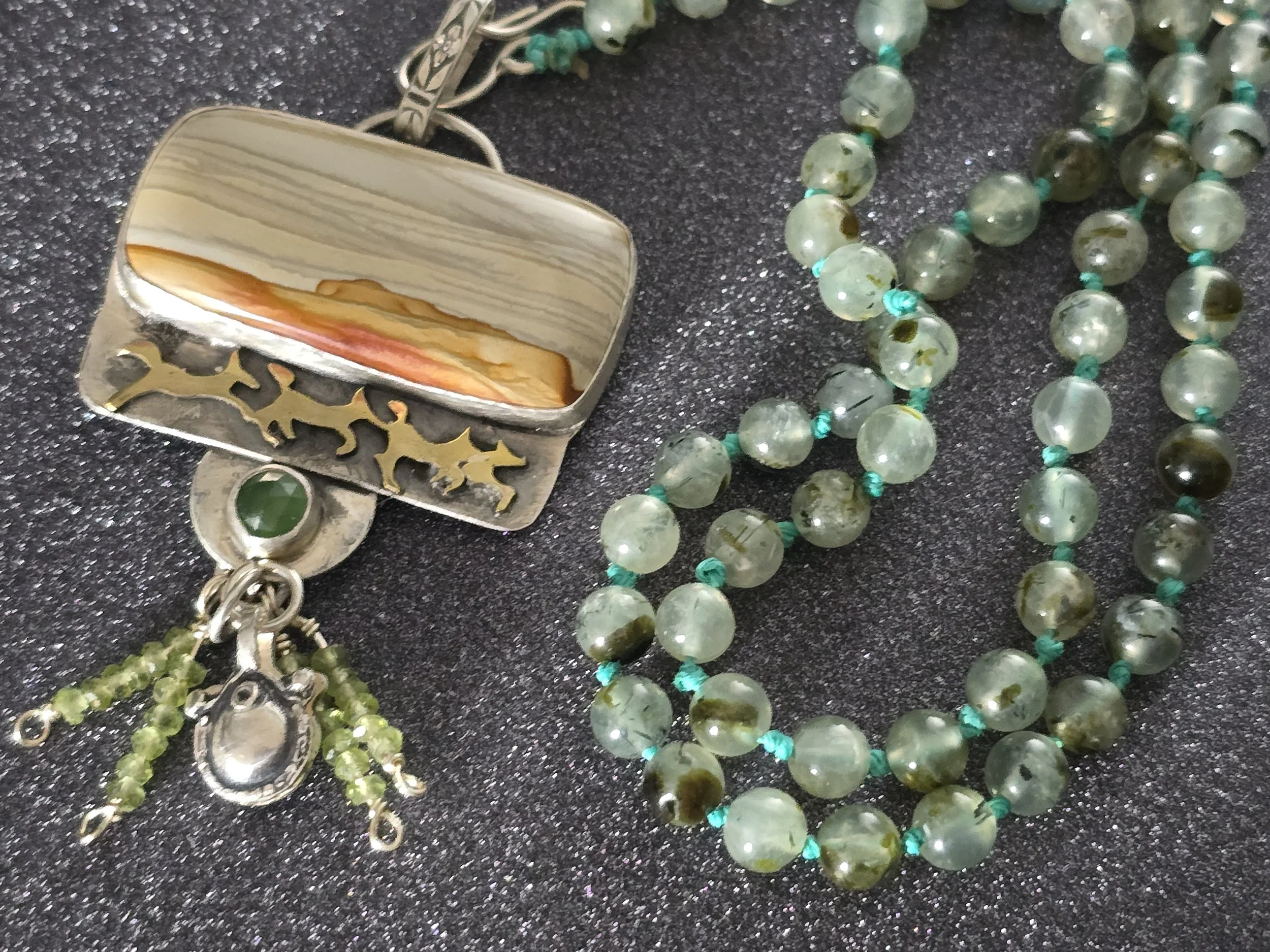 Sary Arka Yellow Arch Artisan Necklace