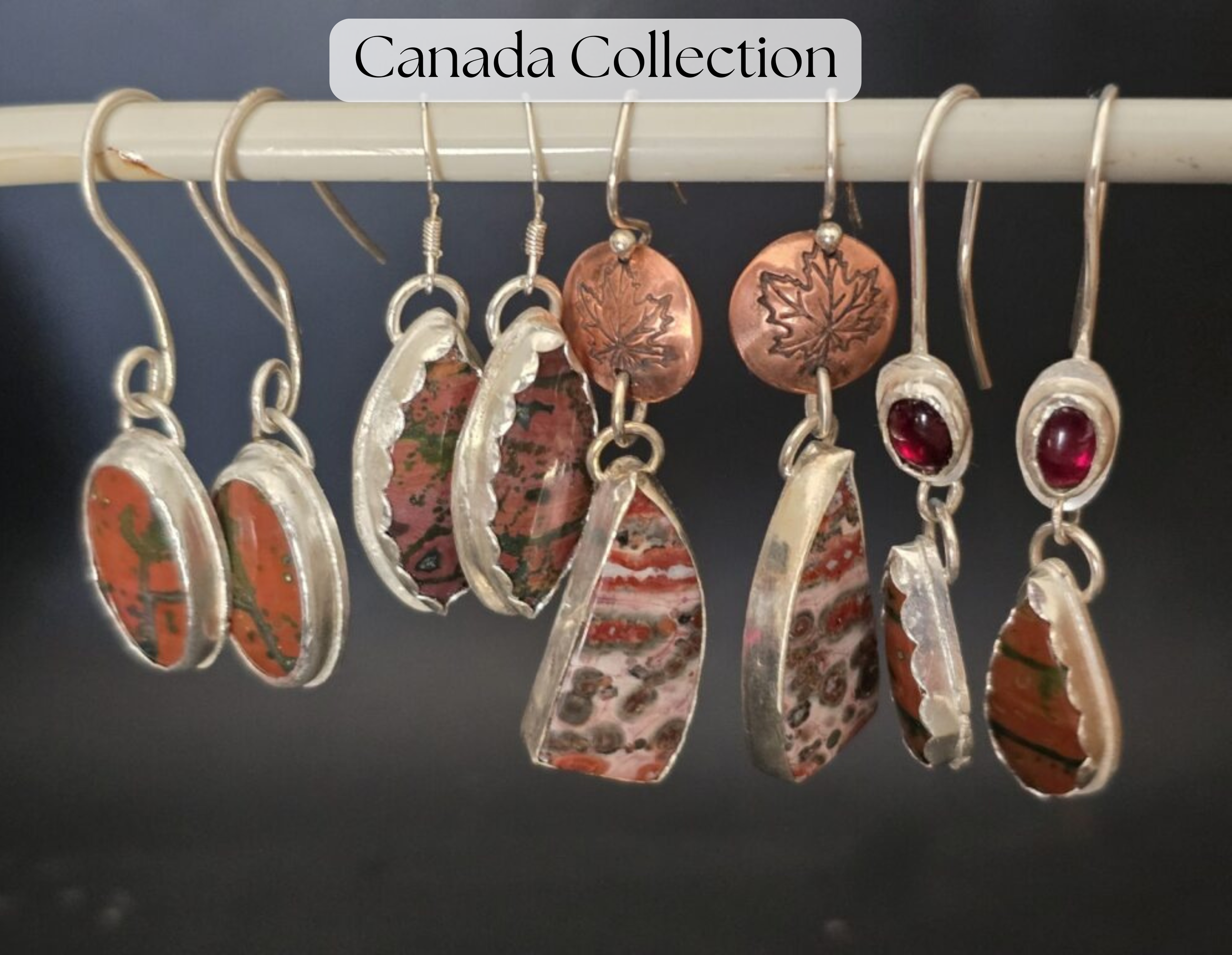 Canadian inspired and handmade jewellery to help motivate the Canadian spirit of being strong and free.