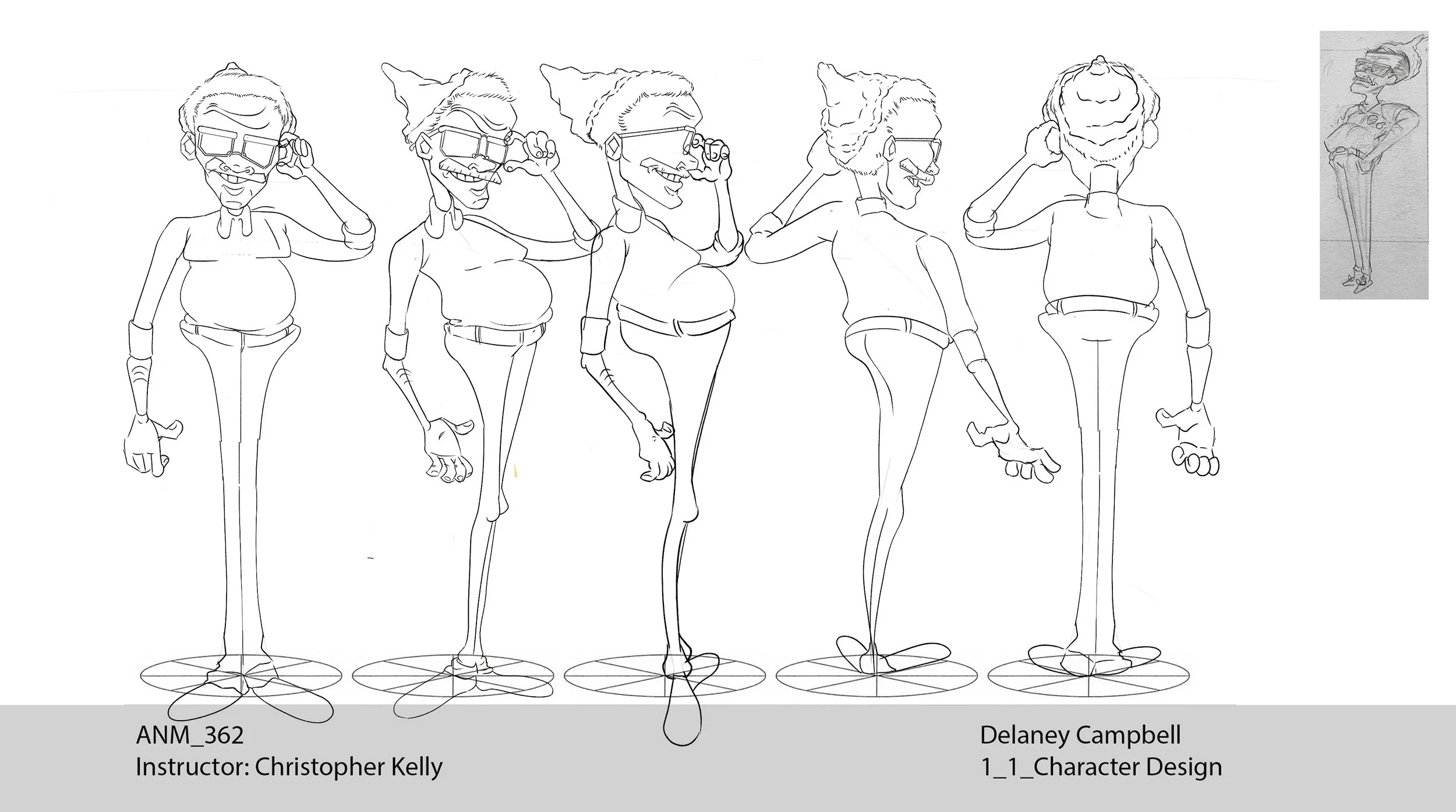 "Herb" Character Design_ ANM 362