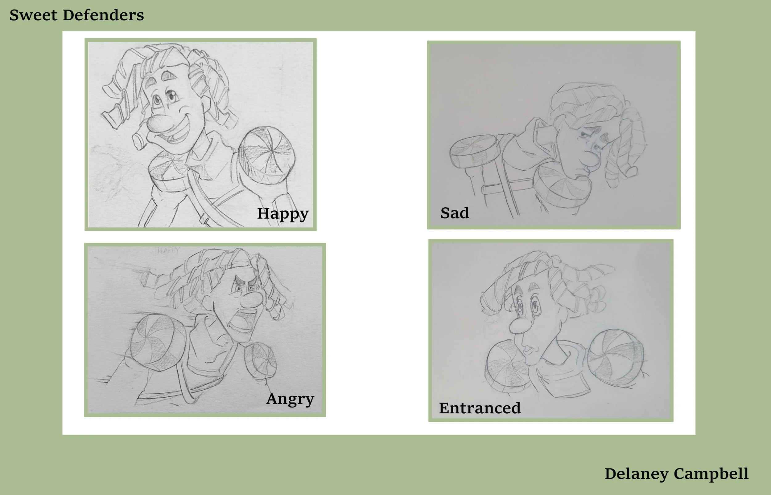 "Twist" - Character Expressions