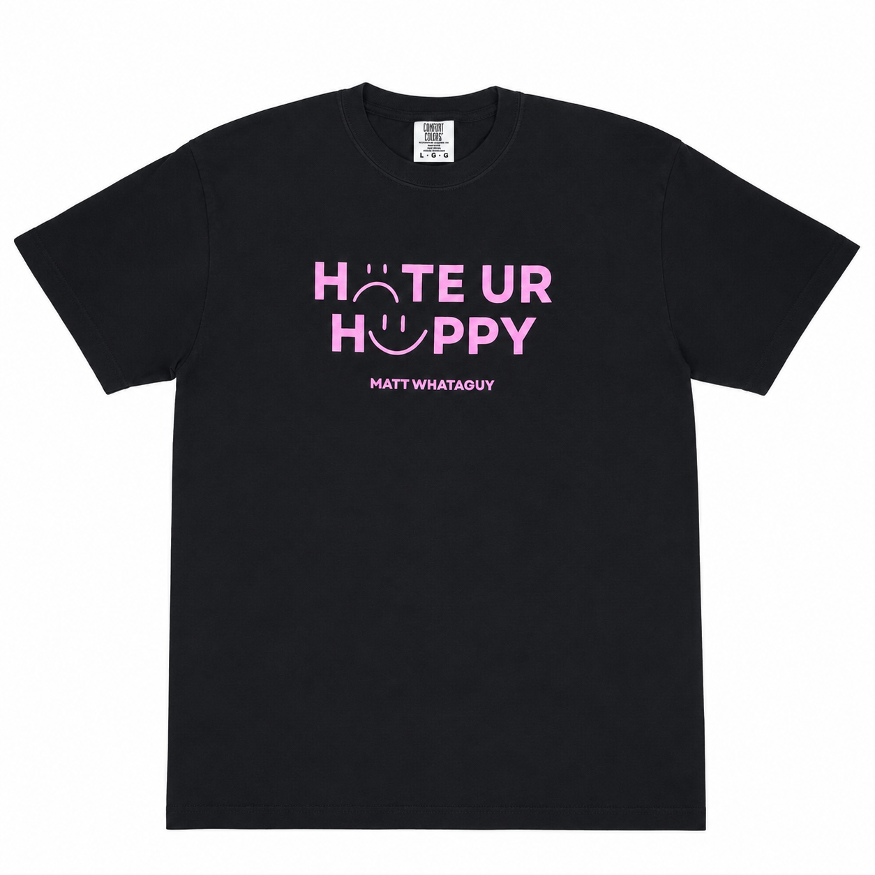 HUH - Black Comfort Colors