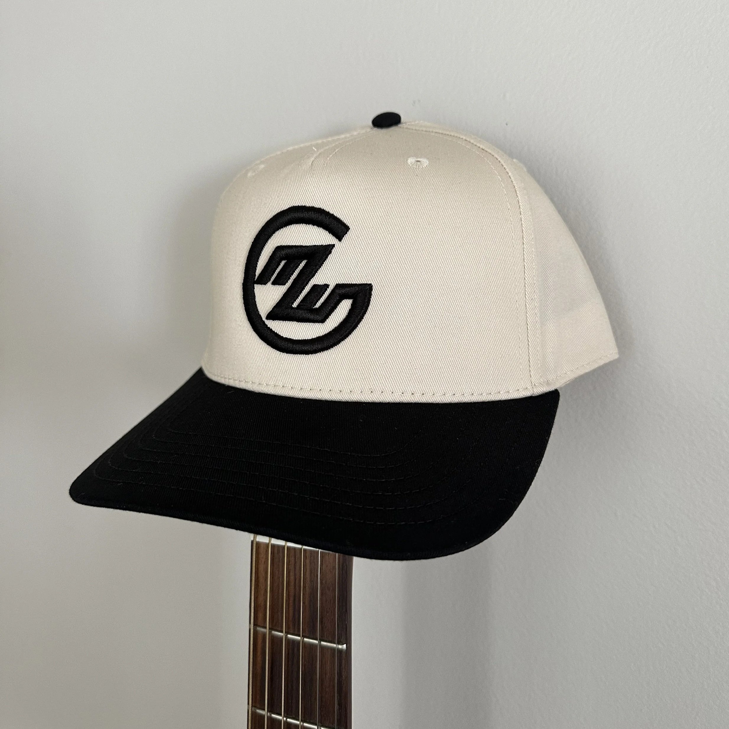 MWG Cream Snapback Hat