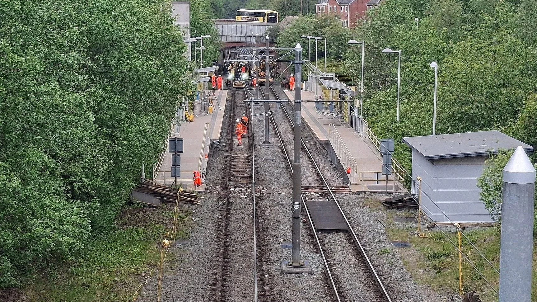 16 May 2026, Monsall tram stop, Manchester Metrolink