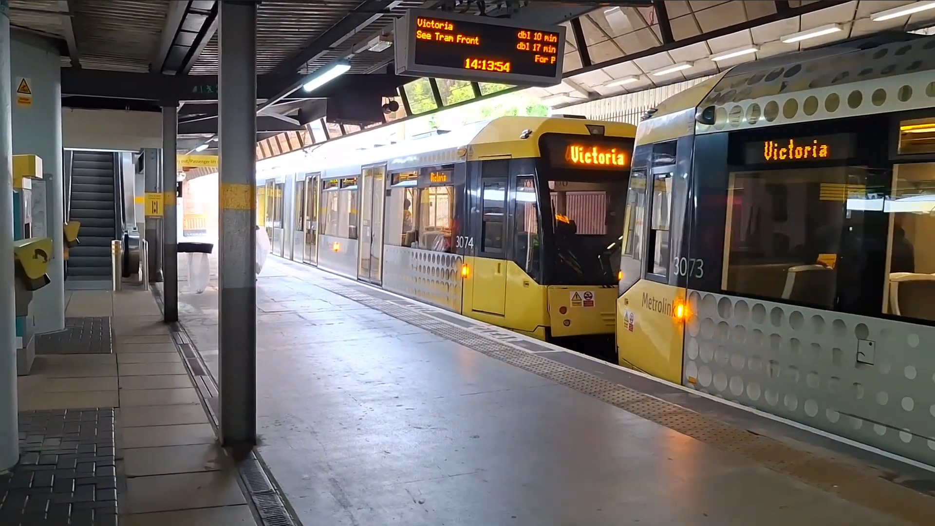 Secrets at Bury tram stop