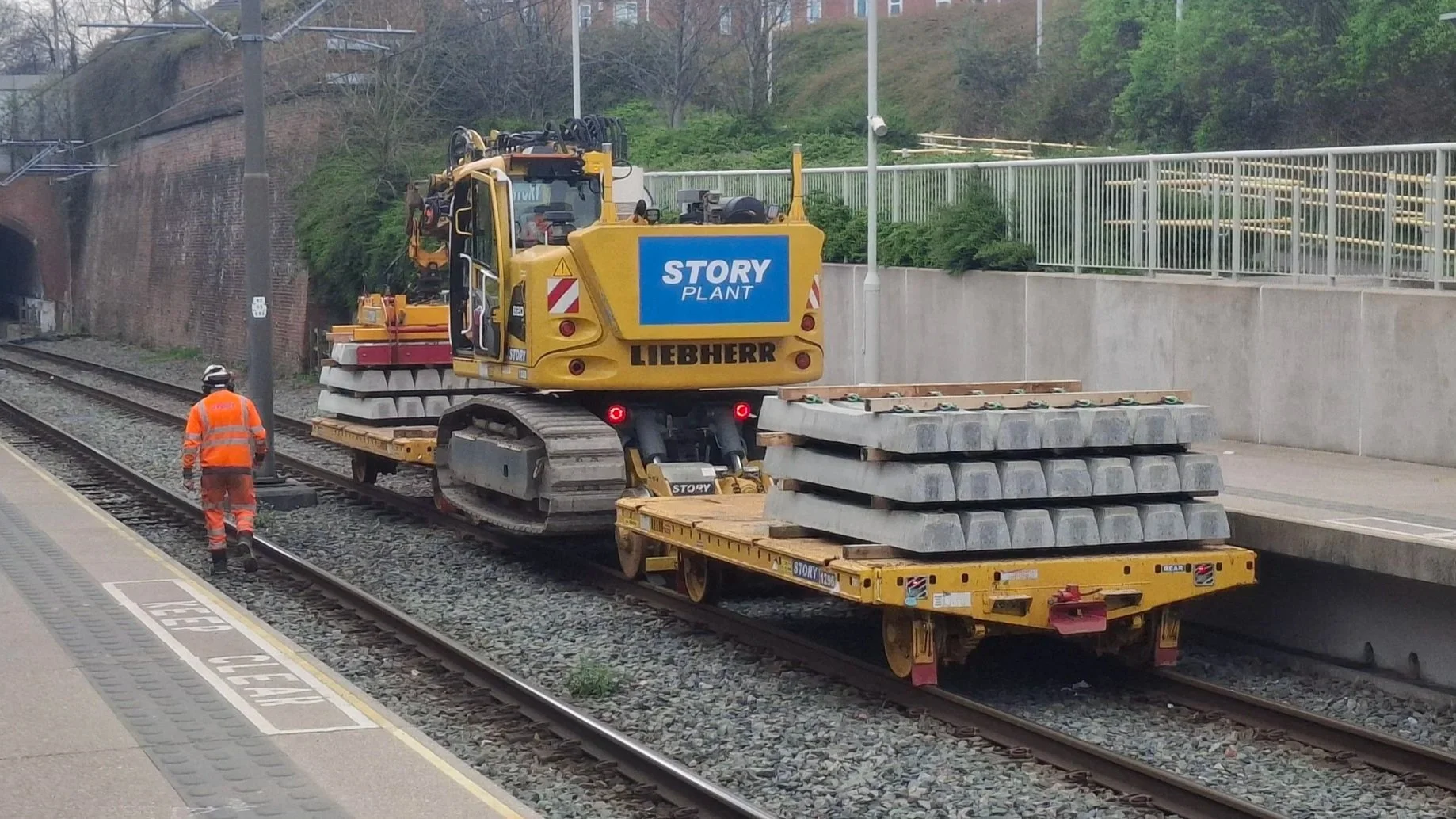 Rochdale Line works (22 March 2026)