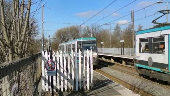The final day at Woodlands Road Metrolink