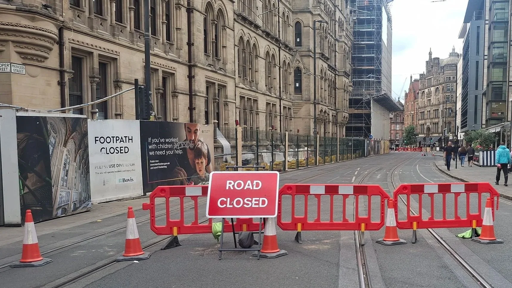 Town Hall works affect 2CC line over weekend