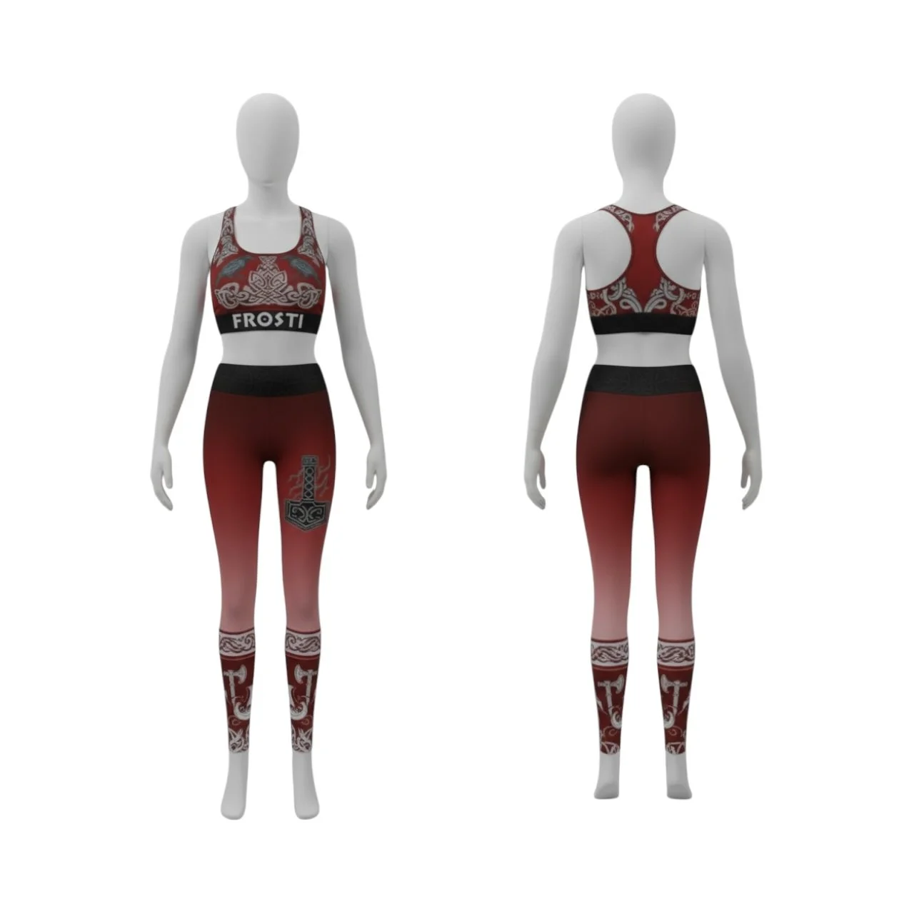 Red foresti Nordic fitness set