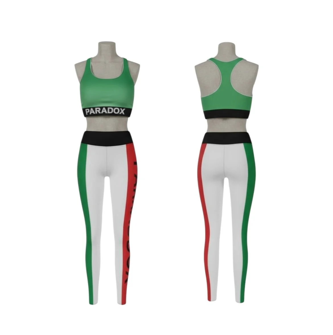 Paradox “Italia Line” Sports Bra & Leggings Set