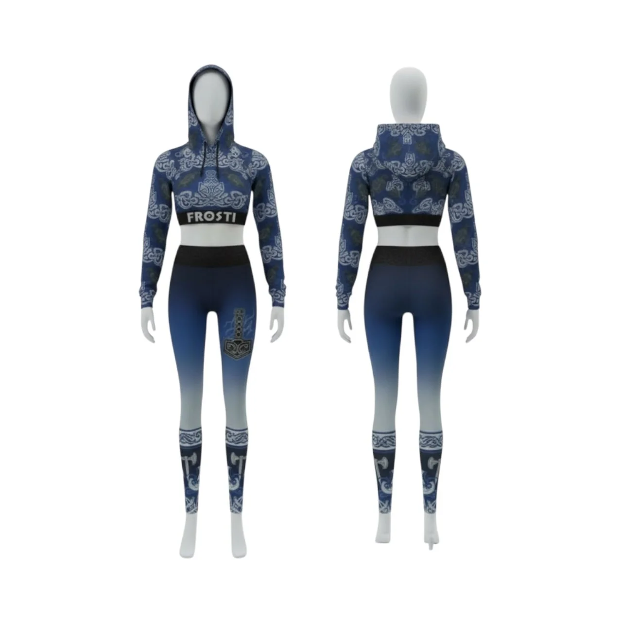 Women’s Frosti™ Luxe Cropped Hoodie & High-Waist Leggings Set