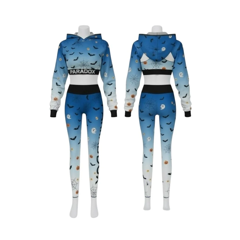 Paradox Spooky Night Two-Piece Activewear Set