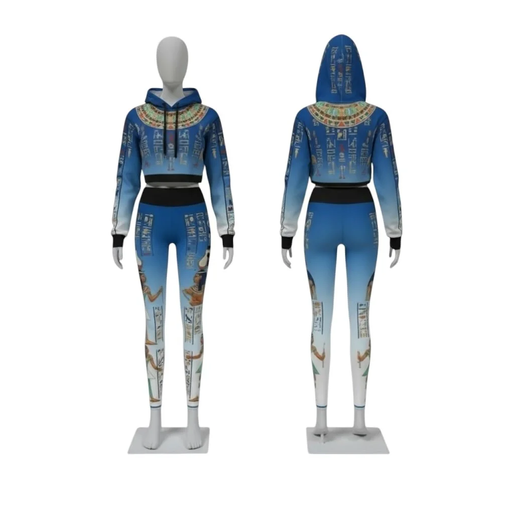 Paradox Ancient Dynasty Blue Two-Piece Set