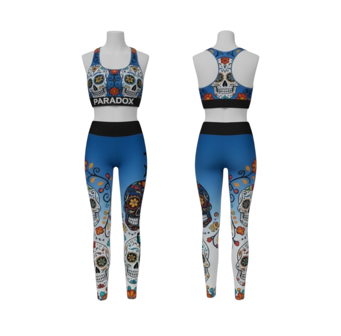 Paradox “Blue Sugar Skull” Set – White to Blue Gradient