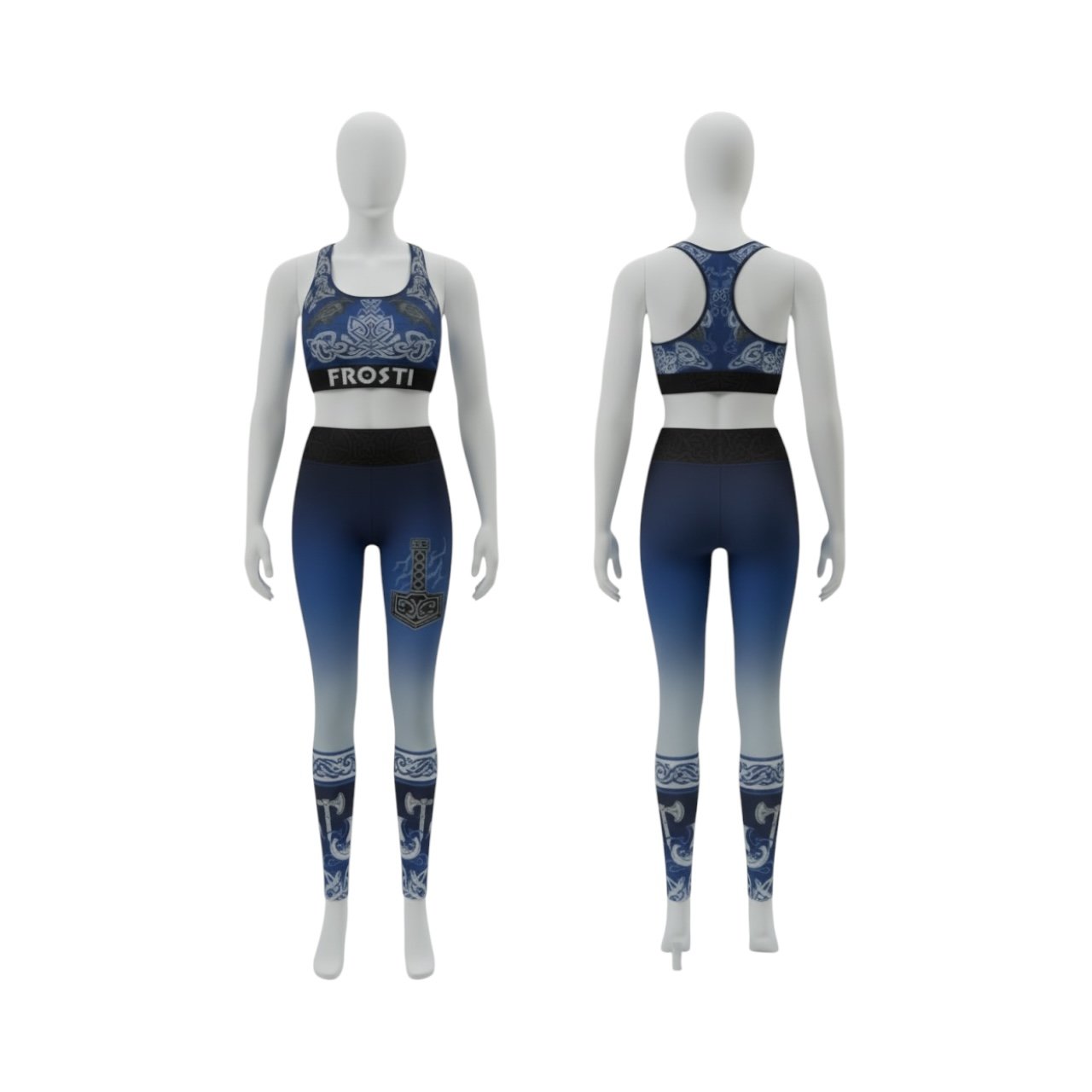 Dark blue forest Nordic fitness center