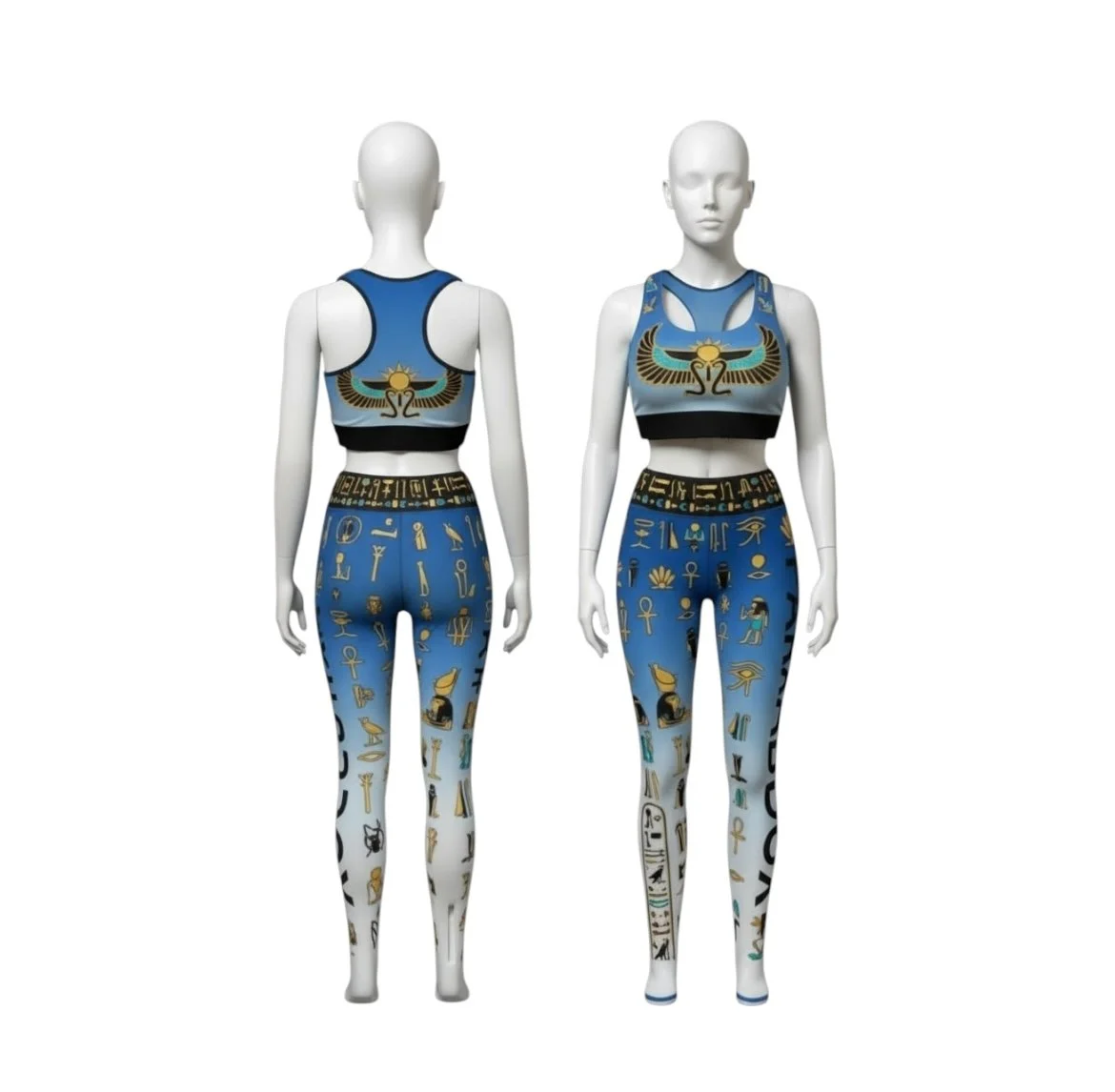 Product Description – Women’s Premium Printed Activewear Set (Sports Bra + Leggings)