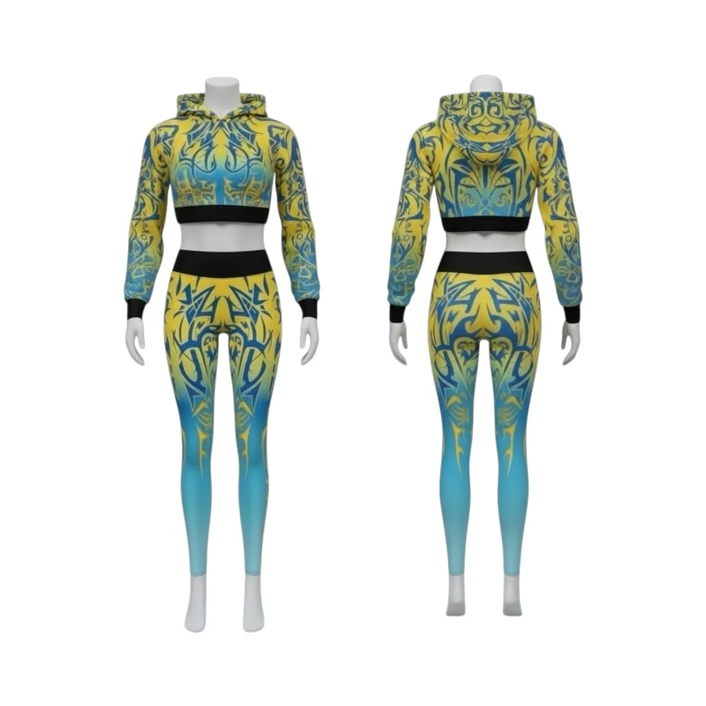Yellow & Teal Tribal Energy Set