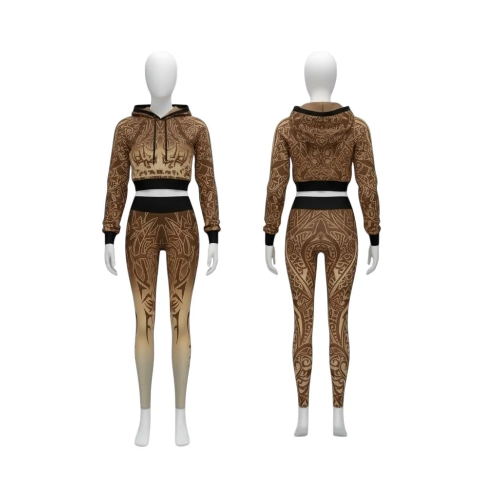 Earth Brown Tribal Luxe Set